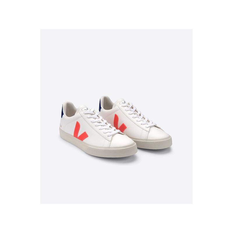 Zapatillas Veja Hombre Madrid - Campo Tenis Blancas Naranjas ES4099644